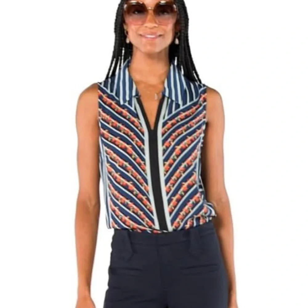 Cabi Chevron top - Picture 1 of 12